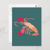 Hummer Postkarte (Vorne/Hinten)