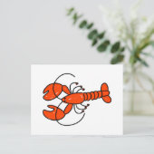 Hummer Postkarte (Stehend Vorderseite)