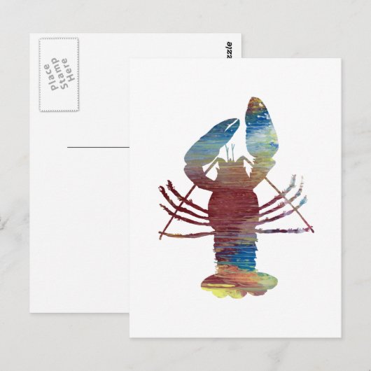 Hummer Postkarte (Vorne/Hinten)