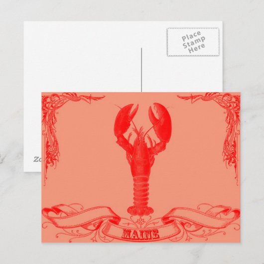 Hummer Postkarte (Vorne/Hinten)