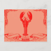 Hummer Postkarte (Vorderseite)