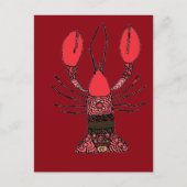 Hummer Postkarte (Vorderseite)