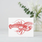 Hummer Postkarte (Stehend Vorderseite)