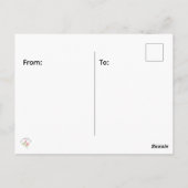 Hummer-Postkarte Postkarte (Rückseite)