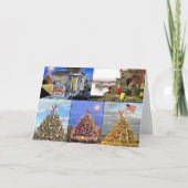 Hummer Pot Trees Feiertagskarte (Vorderseite)