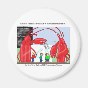 Hummer-Restaurant Lustige T-Shirts Tassen & Gesche Magnet