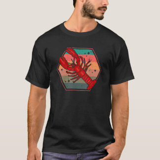 Hummer Retro Hummer Fischen T-Shirt