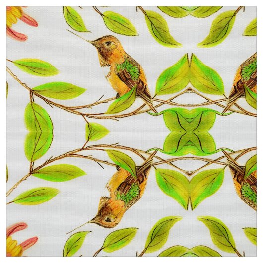 Hummer Rufous Stoff (Muster)