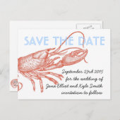 Hummer Save the Date Ankündigungspostkarte (Vorne/Hinten)