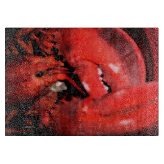 Hummer Schneidebrett (Vorderseite)