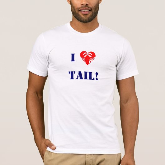 Hummer-Schwanz - T-Shirt (Vorderseite)