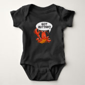 Hummer Sea Food Lover Got Buttah Baby Strampler (Vorderseite)