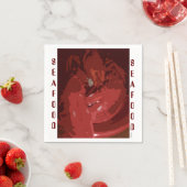 Hummer Seafood Graphics Serviette (Beispiel)