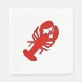 Hummer Serviette (Vorderseite)