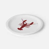 Hummer Silhouette Paper Party Teller (Schrägansicht)