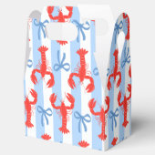 Hummer-Sommermonat Nautische Einladung Geschenkschachtel (Geöffnet)