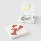 Hummer Steinuntersetzer (Seitenansicht)