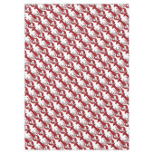 Hummer Tablettenfeder Retro Tischdecke (Vorderseite)