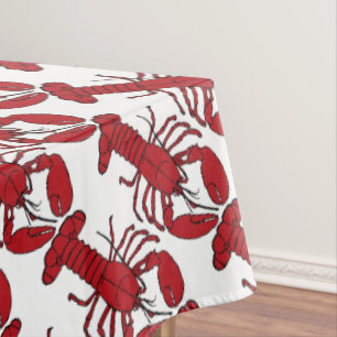 Hummer Tablettenfeder Retro Tischdecke