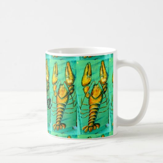 Hummer-Tasse für den grünen Kaffee Kaffeetasse (Rechts)