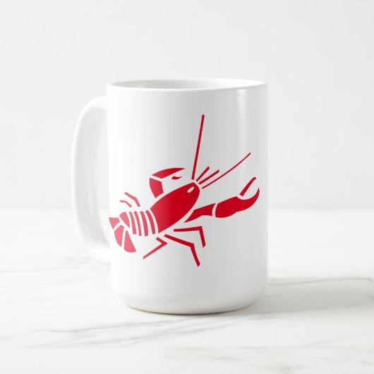 Hummer-Tasse Kaffeetasse (Vorderseite Links)