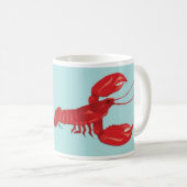 Hummer-Tasse Kaffeetasse (VorderseiteRechts)