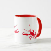 Hummer-Tasse Tasse (VorderseiteRechts)