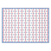 Hummer Topiary Ginger Jars Stripe Tableclout Tischdecke (Vorderseite (Horizontal))