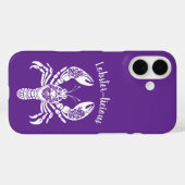 Hummer-Tropische Blume- Case-Mate iPhone Hülle (Rückseite (Horizontal))