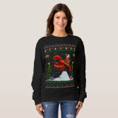 Hummer Ugly Xmas Weihnachtsfeier Weihnachten Sweatshirt (Vorne ganz)