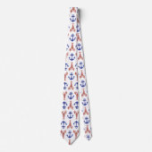 Hummer und Anker Krawatte (Vorderseite)