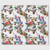 Hummer und Zuckerstangen Geschenkpapier (Flach)