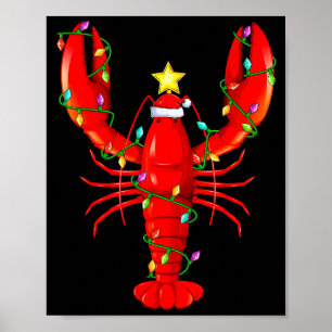 Hummer-Weihnachtsbaum-Beleuchtung passend zum Humm Poster