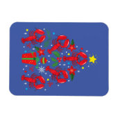 Hummer Weihnachtsbaum Funny Xmas Geschenk Magnet (Horizontal)