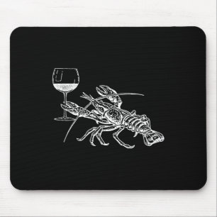 Hummer Wein Drink Shirt Funny Beach Cruise Vac Mousepad