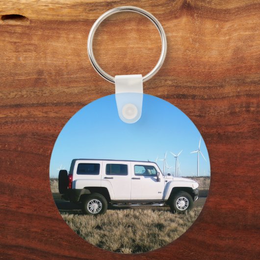 Hummer & Wind Power Schlüsselanhänger (Vorderseite)