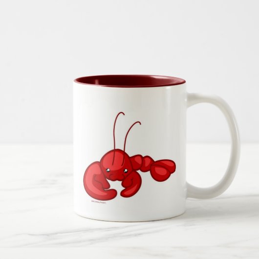 Hummer Zweifarbige Tasse (Rechts)