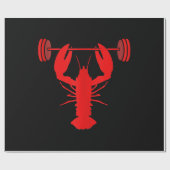 Hummerbauer bei Gym Geschenkpapier (Flach)