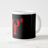 Hummerbauer bei Gym Jumbo-Tasse (Vorderseite Rechts)