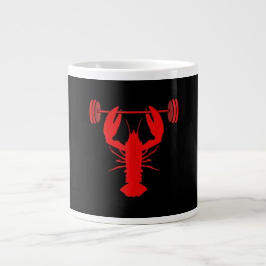 Hummerbauer bei Gym Jumbo-Tasse (Vorderseite)