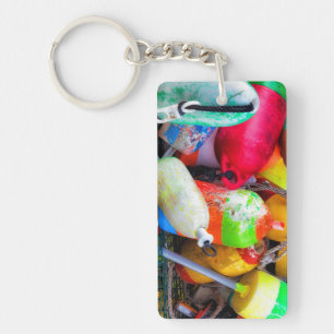 Hummerbojen im Bass Harbour Schlüsselanhänger