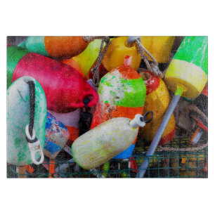 Hummerbojen im Bass Harbour Schneidebrett