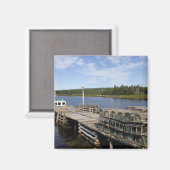 Hummerboot, Mushaboom, Nova Scotia, Kanada Magnet (Vorderseite/Rückseite)
