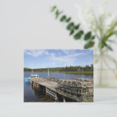 Hummerboot, Mushaboom, Nova Scotia, Kanada Postkarte (Stehend Vorderseite)