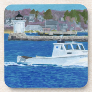Hummerboot Portland, Maine Getränkeuntersetzer