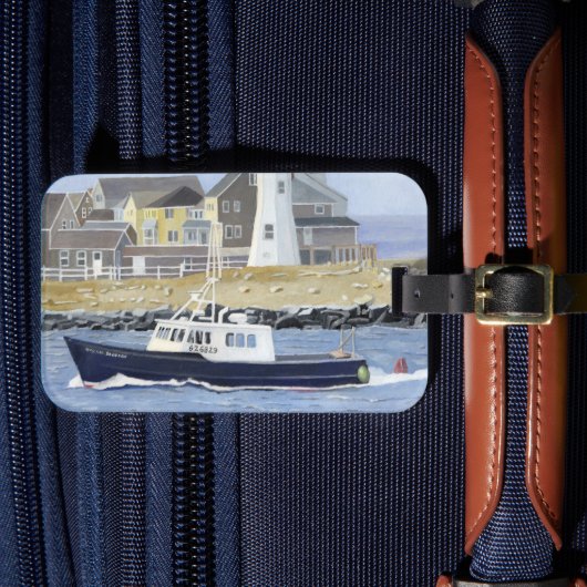 Hummerboot Rückkehr Gepäckanhänger (Vorderseite Insitu 4)
