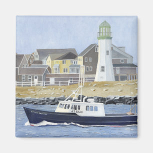 Hummerboot Scituate Harbour Magnet