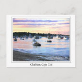 Hummerboote auf der Postkarte "Cape Cod" (Vorderseite)