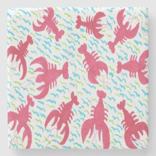 Hummerbucht Steinuntersetzer (Vorderseite)