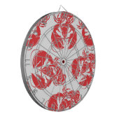 Hummerdruck Dartscheibe (Vorderseite Links)